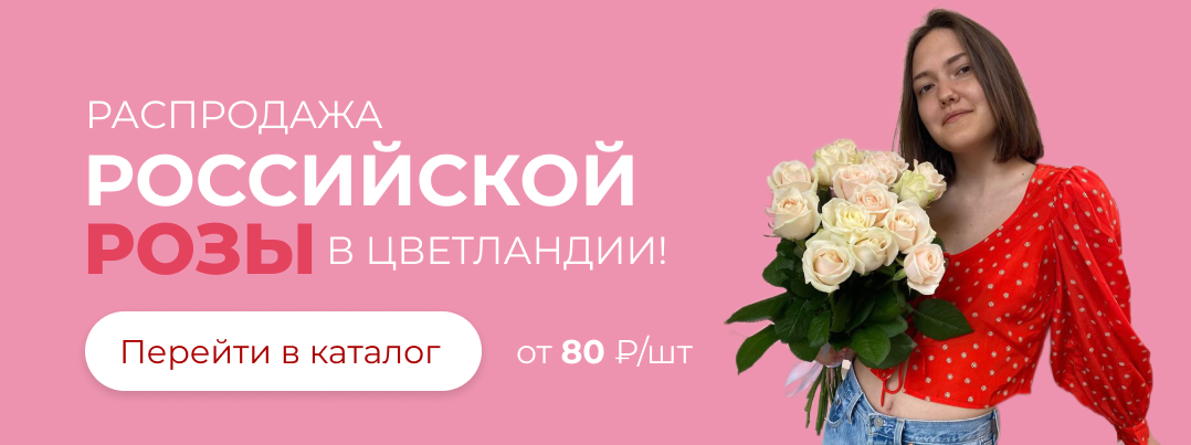 Российские розы интернет-магазин цветов с доставкой