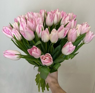 какого цвета тюльпаны дарить на 8 марта